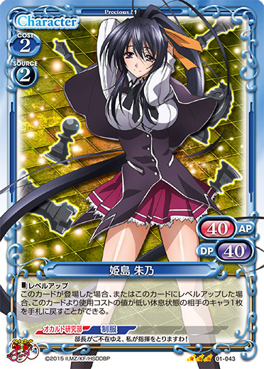 ハイスクールDxD 姫島朱乃 カード
